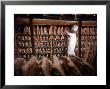 Meat Industry In The Usa, Rib Roasts On Shelves And Butcher Making A Selection Or Choice by Ralph Crane Limited Edition Print