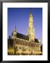 Grand Place, Town Hall, Night View, Brussels, Belgium by Steve Vidler Limited Edition Print