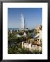 Mina A Salam And Burj Al Arab Hotels, Dubai, United Arab Emirates by Peter Adams Limited Edition Print