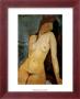 Seated Nude, Ca. 1917 by Amedeo Modigliani Limited Edition Print