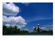 Women In Ao Dais On Bicycles, Vietnam by John Banagan Limited Edition Pricing Art Print