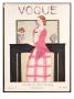 Vogue Cover - August 1923 by Georges Lepape Limited Edition Print