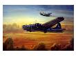 Wwii, B-17 Bomber With P-47 Escort by Jim Horan Limited Edition Print