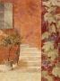 Courtyard Stairs by Fabrice De Villeneuve Limited Edition Print