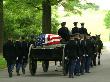 Caisson And Honor Guard On The Way To A Burial Site by Skip Brown Limited Edition Print