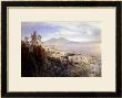 The Bay Of Naples by Oswald Achenbach Limited Edition Pricing Art Print