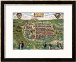 Map Of Barth, From Civitates Orbis Terrarum By Georg Braun And Frans Hogenberg Circa 1572-1617 by Joris Hoefnagel Limited Edition Pricing Art Print