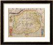 Map Of China With Inset Portraits Of Matteo Ricci And Two Chinese Costumed Figures, Circa 1625-26 by Samuel Purchas Limited Edition Pricing Art Print