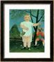 Child With A Puppet, Circa 1903 by Henri Rousseau Limited Edition Print