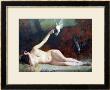 Woman With Pigeons, Circa 1883 by Ernst Philippe Zacharie Limited Edition Print