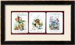 Three Happy Family Cards Depicting Characters From Alice In Wonderland By Lewis Carroll (1832-98) by John Tenniel Limited Edition Print