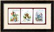 Three Happy Family Cards Depicting Characters From Alice In Wonderland By Lewis Carroll (1832-98) by John Tenniel Limited Edition Print