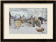 Killing The Pig, Illustration For My Little Farm, Published In Sweden, 1904 by Carl Larsson Limited Edition Pricing Art Print