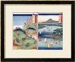 A Landscape And Seascape, Two Views From The Series 60-Odd Famous Views Of The Provinces by Ando Hiroshige Limited Edition Print
