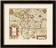 Map Of Central And South America, From Americae Tertia Pars.., 1562 by Theodor De Bry Limited Edition Pricing Art Print