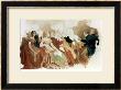 Study For An Evening At Baron Von Spaun's: Schubert At The Piano Among His Friends by Moritz Ludwig Von Schwind Limited Edition Pricing Art Print