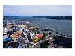 City Buildings On Saint Lawrence River And Harbour, Quebec City, Canada by Nicholas Reuss Limited Edition Print