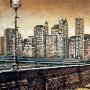 Manhattan Sunset I by Matthew Daniels Limited Edition Pricing Art Print