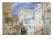 The Ponte Della Guerra With Palazzo Tasca-Papatava Beyond, Circa 1840 by William Turner Limited Edition Pricing Art Print