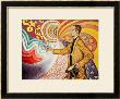 Against The Enamel Of Background Rhythmic With Beats And Angels by Paul Signac Limited Edition Print