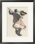 Two Dancers At The Munchen Carnival Abandon Themselves Uninhibitedly To The Delight Of The Waltz by Ferdinand Von Reznicek Limited Edition Print