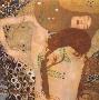 Water Serpents I, C.1907 (Detail) by Gustav Klimt Limited Edition Print