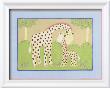 Close-Up Of Wooden Toy Giraffes by Isabelle Deguern Limited Edition Print