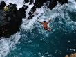 Clavadista (Cliff Diver) Jumping Into Canal, Acapulco, Guerrero, Mexico by John Neubauer Limited Edition Print