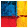 Abstract Composition In Blue by Carmine Thorner Limited Edition Print