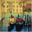 Two Boats In Venice by Steve Thoms Limited Edition Print