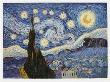 The Starry Night, 1889 by Vincent Van Gogh Limited Edition Print