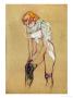 Woman Putting On Her Stockings, 1894 by Henri De Toulouse-Lautrec Limited Edition Print