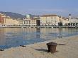 View From Pier, Molo Audace, Riva Tre Novembre, Trieste, Friuli-Venetia-Giulia, Italy by Brigitte Bott Limited Edition Print