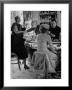 Women At A Powder Bar In Department Store Being Advised On Make Up By Operators by Leonard Mccombe Limited Edition Print