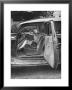 Former Girlfriend Of Bill Elder, Now Serving In Navy, Sitting In Family's Car, Waiting For Return by Alfred Eisenstaedt Limited Edition Pricing Art Print