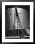 Oil Storage Tank At Standard Oil Of Louisiana During Wwii by Andreas Feininger Limited Edition Print