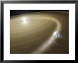 Illustration Of A Comet Being Torn To Shreds Around A Dead Star, Or White Dwarf, Called G29-38 by Stocktrek Images Limited Edition Pricing Art Print