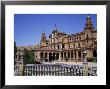 Plaza De Espana, Built For The 1929 World Fair, Maria Luisa Park, Seville, Andalucia, Spain by Christopher Rennie Limited Edition Print