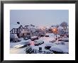 Snowy Street Scene, Surrey, Greater London, England, United Kingdom, Europe by Charles Bowman Limited Edition Print