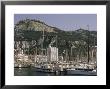 Sailboats Moored In Gibraltar Bay by Lynn Abercrombie Limited Edition Print