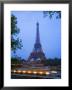 Early Evening View Of Eiffel Tower And Tour Boats On The Seine River, Paris, France by Jim Zuckerman Limited Edition Pricing Art Print