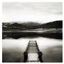 Emigrant Lake Dock Ii In Black And White by Shane Settle Limited Edition Print