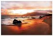 Coastal Rocks In Hawaii At Sunset by Shane Settle Limited Edition Print