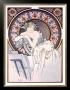 Femme Aux Coquelicots by Alphonse Mucha Limited Edition Print
