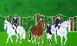 Chevaux Et Cavaliers No. 15 by Serge Lassus Limited Edition Pricing Art Print