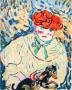 Femme Au Chien, 1906 by Maurice De Vlaminck Limited Edition Print