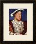 King Henry Viii by Hans Holbein The Younger Limited Edition Pricing Art Print