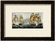 Capture Of La Pomone, L'engageante And La Babet, April 23Rd 1794 by Thomas Whitcombe Limited Edition Print