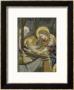 The, Detail Nativity by Giotto Di Bondone Limited Edition Print