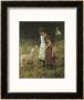 Feeding The Sheep by George S. Knowles Limited Edition Print